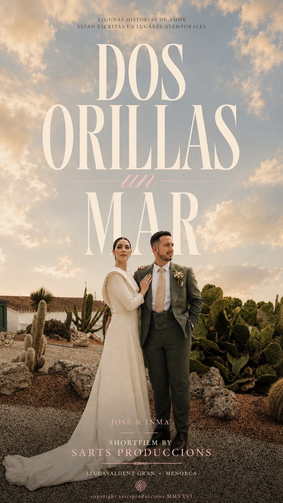 Dos orillas. Un mar.
Menudo bodorrio el de @inmamartiinez y @j.fdez__ en Menorca @llucasaldentgranmenorca 
¡Qué bonito el amor, qué bonito Menorca… qué bonito todo!